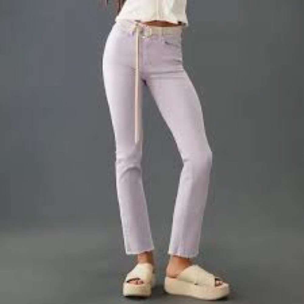 Edwin Bree Mid Rise Straight Jeans Taro